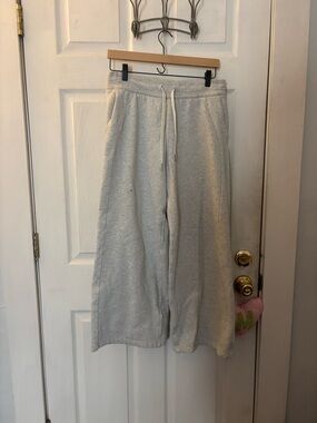Lululemon Gray Wide Leg Sweatpants